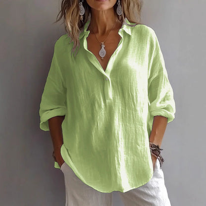 Didi™ | Elegant Blouse with V-Neck