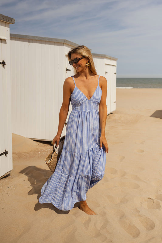 Jana™ | Light Summer Dress with Open Back