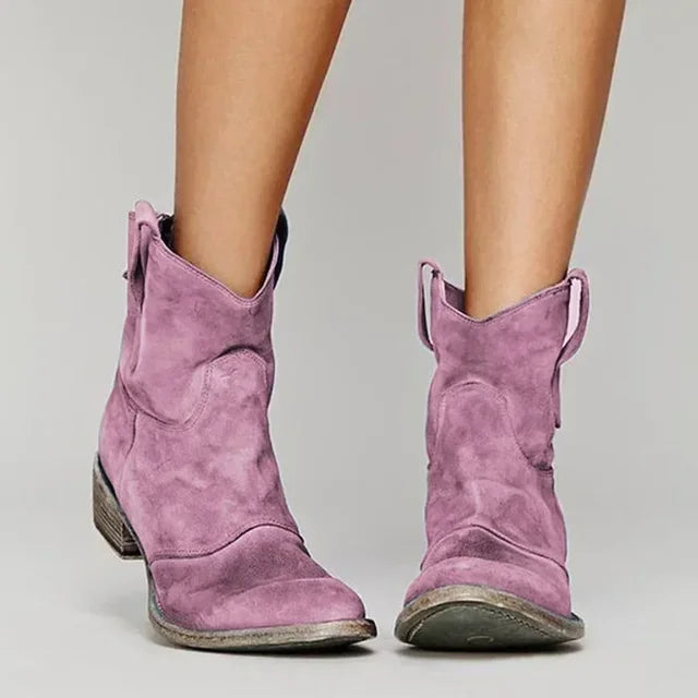 Emma™ | Rustic Ankle Boots