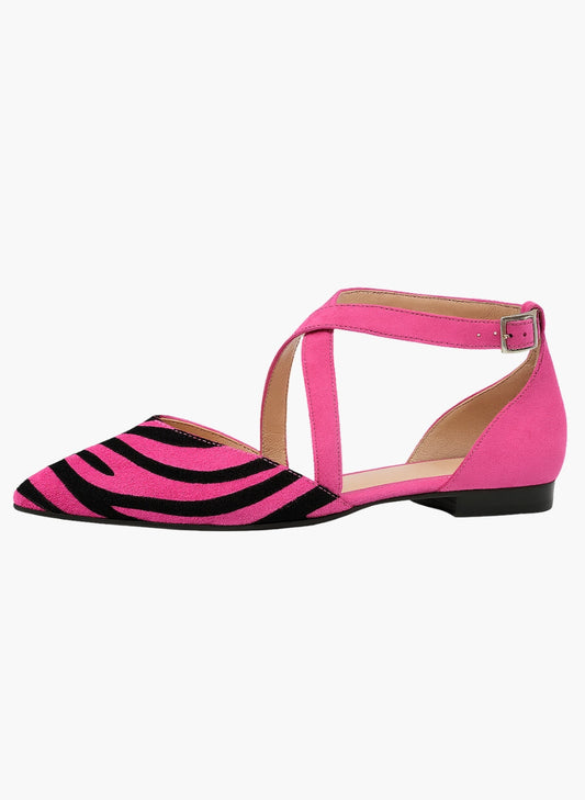 Asilia - Striped Pointed Sandals