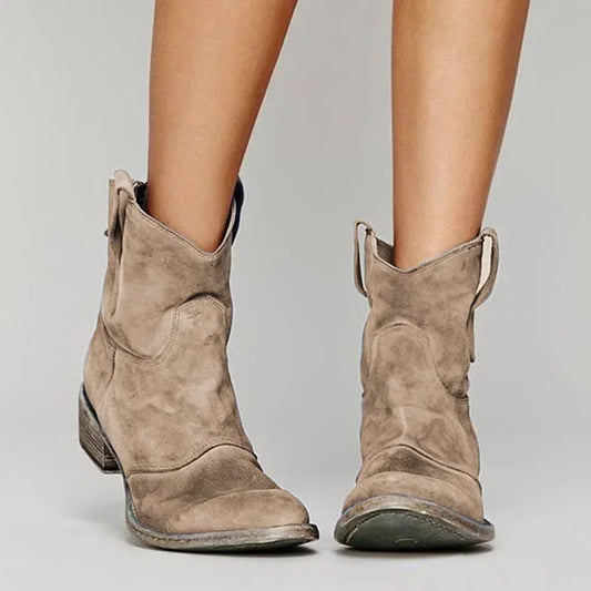 Emma™ | Rustic Ankle Boots
