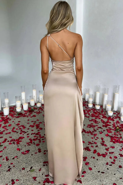 Emberly - One-Shoulder Maxi Dress