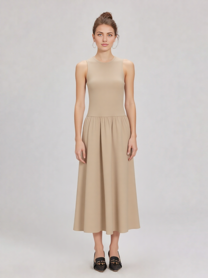 Rosa - Elegant Sleeveless Dress