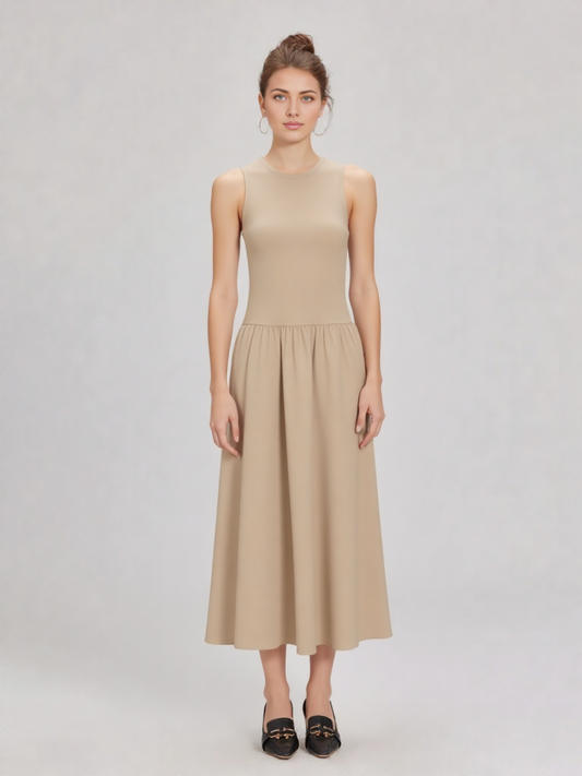 Rosa - Elegant Sleeveless Dress