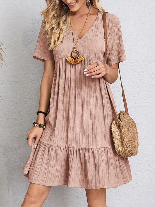 Cecilia™ |   Elegant Belly Cover Dress