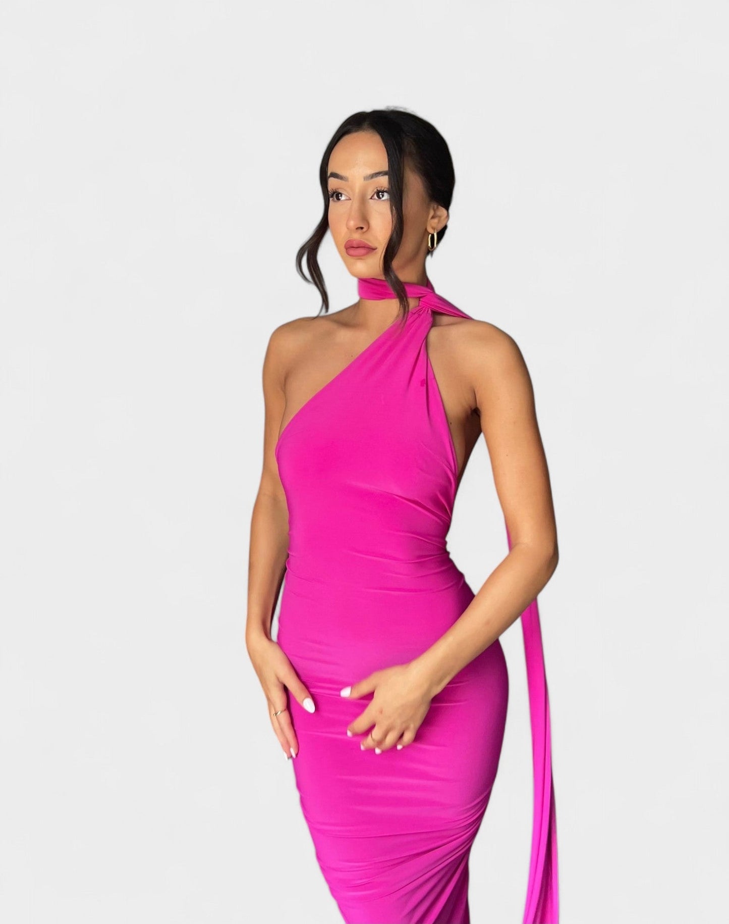 Garze | Backless Convertible Maxi Dress