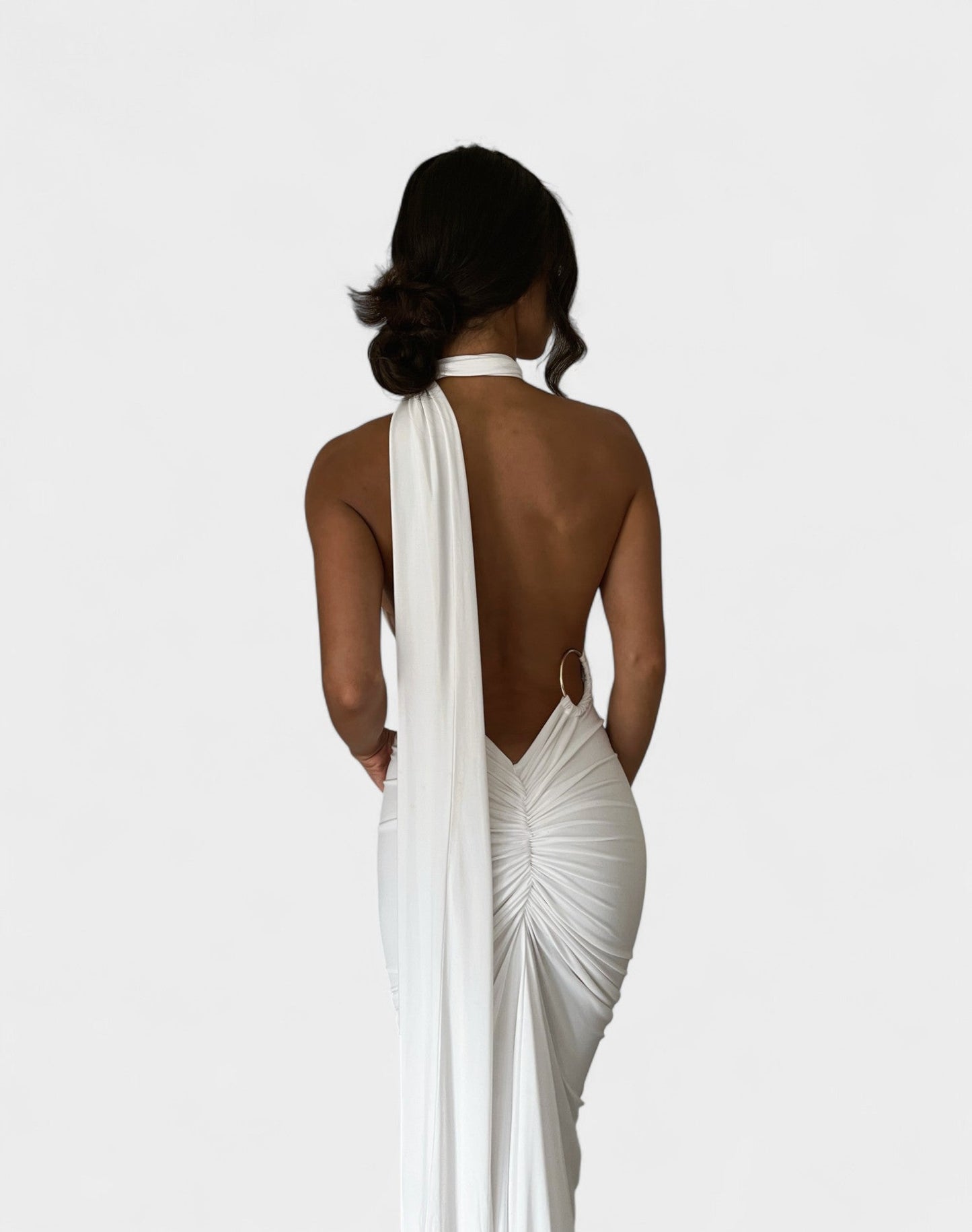 Garze | Backless Convertible Maxi Dress