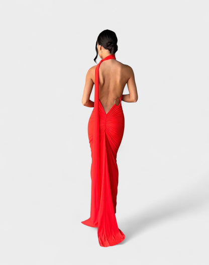 Garze | Backless Convertible Maxi Dress