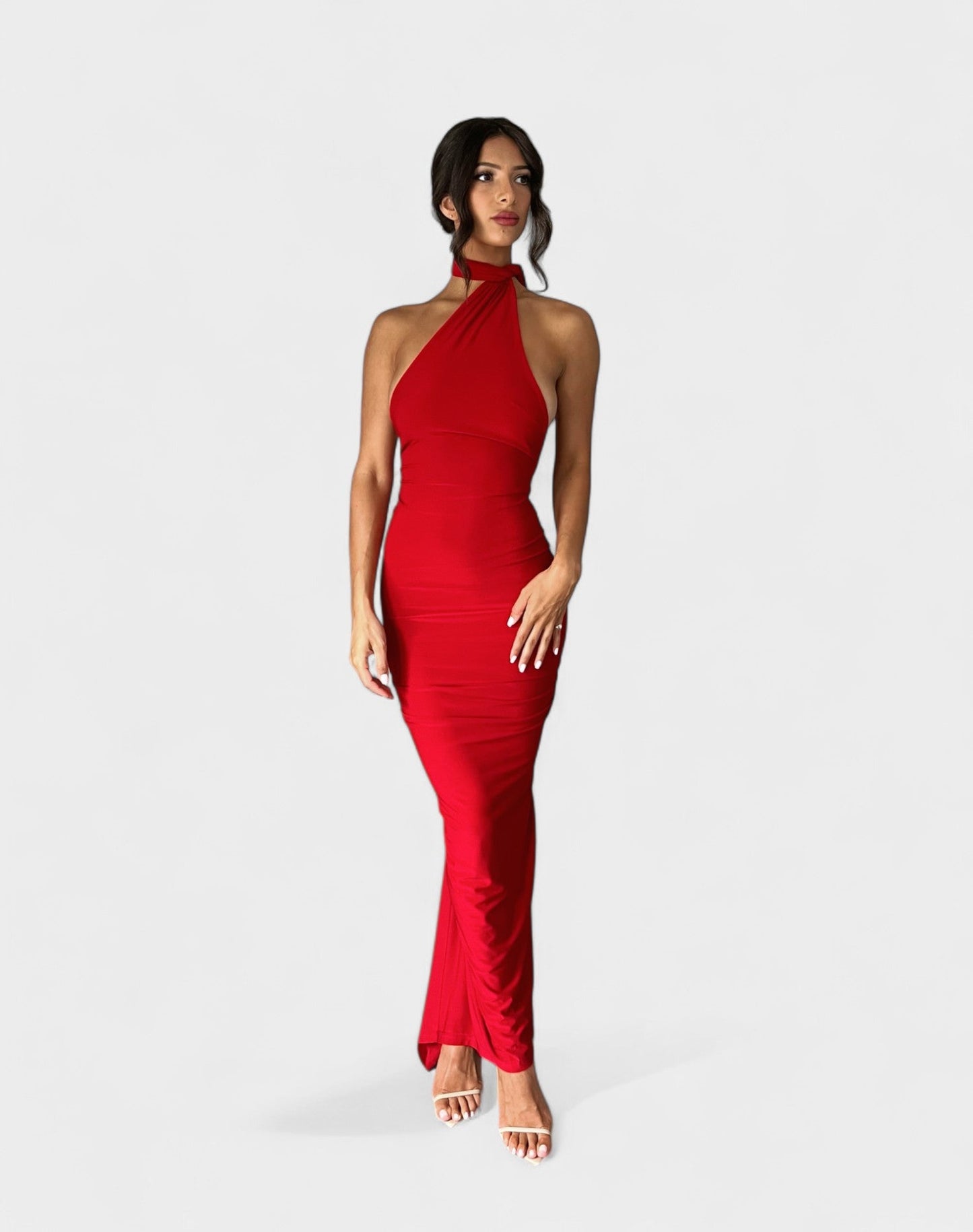 Garze | Backless Convertible Maxi Dress