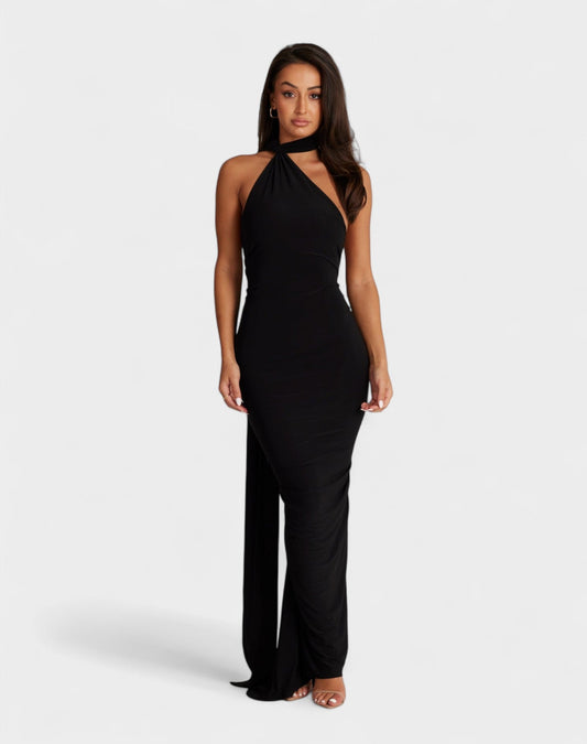 Garze | Backless Convertible Maxi Dress
