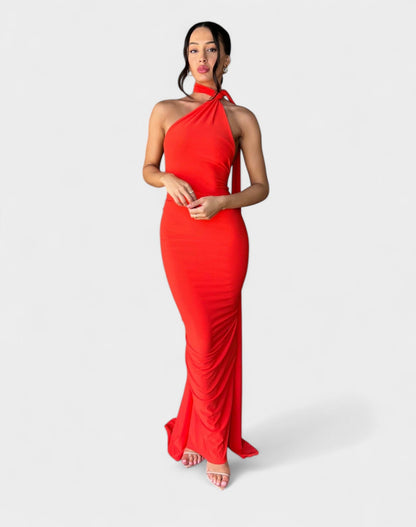 Garze | Backless Convertible Maxi Dress