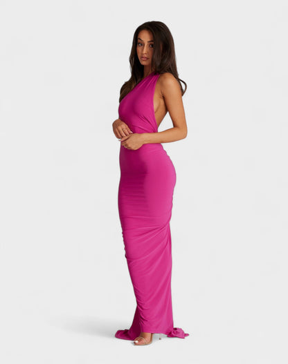 Garze | Backless Convertible Maxi Dress