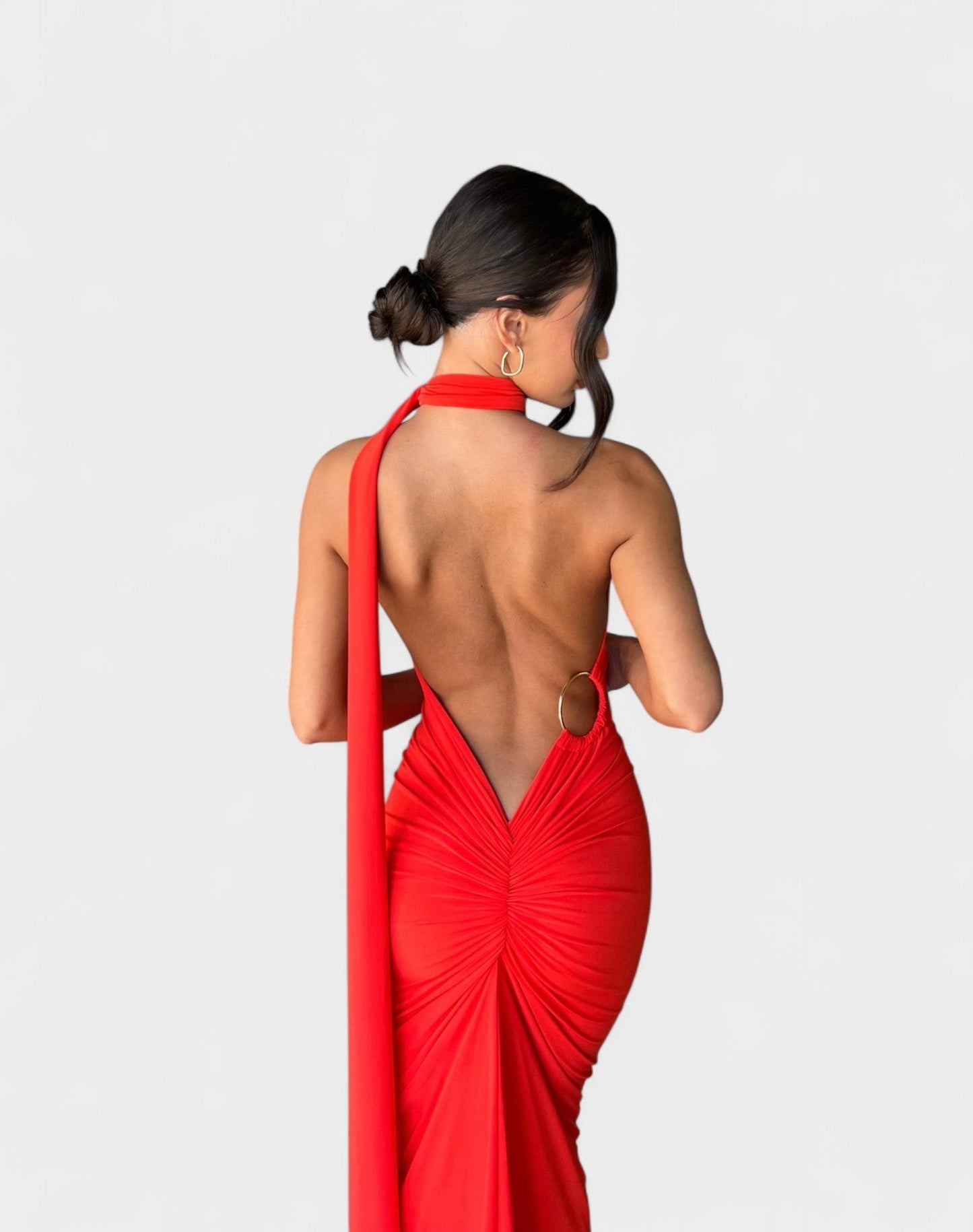 Garze | Backless Convertible Maxi Dress