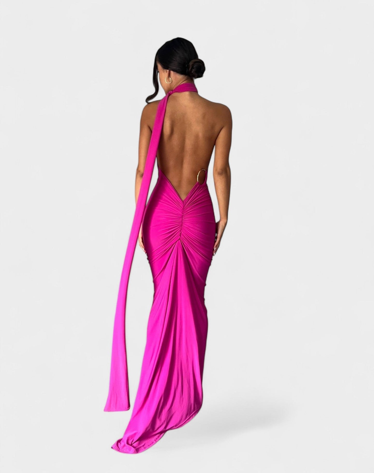 Garze | Backless Convertible Maxi Dress