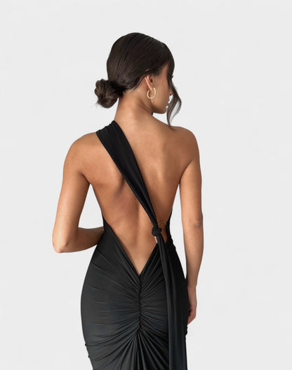 Garze | Backless Convertible Maxi Dress