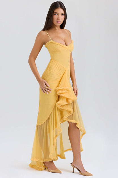 Gabbi - Ruffled Maxi Dress