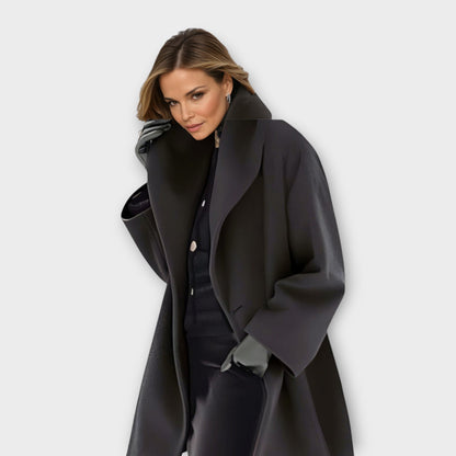 Diana - Premium Windproof Wool Coat
