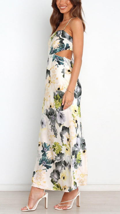 Lena | Floral Elegance Maxi Dress