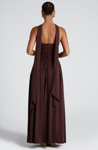 Maliyah Scarf - Maxi Dress
