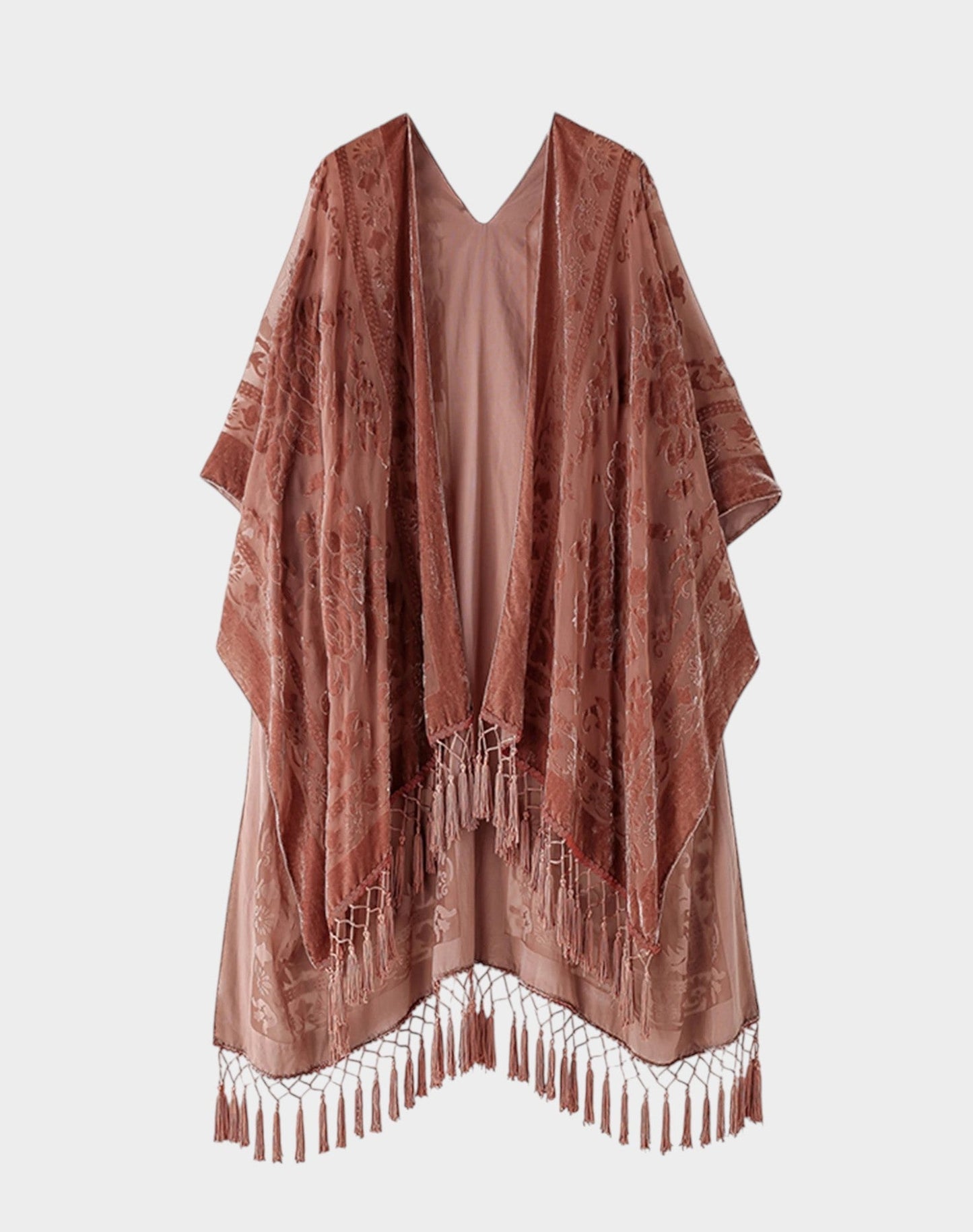Noa | Velvet Kimono Cardigan