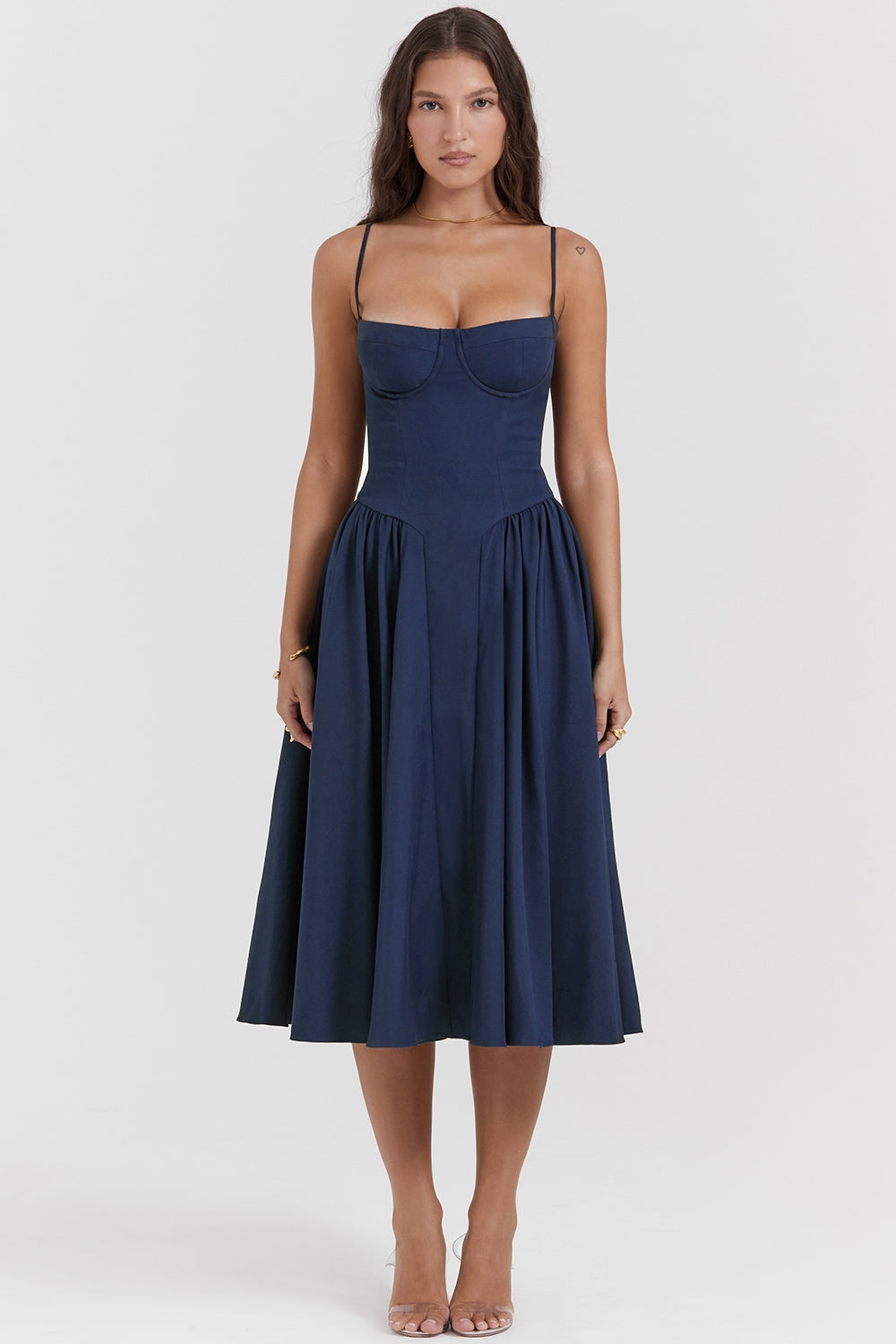 Felicity - Corset Midi Dress