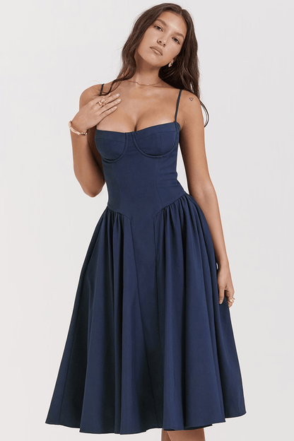 Felicity - Corset Midi Dress