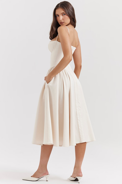 Felicity - Corset Midi Dress