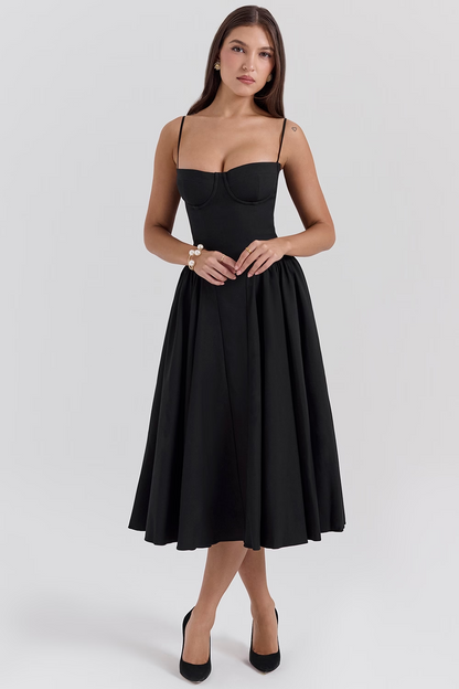 Felicity - Corset Midi Dress