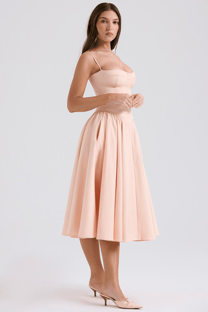 Felicity - Corset Midi Dress