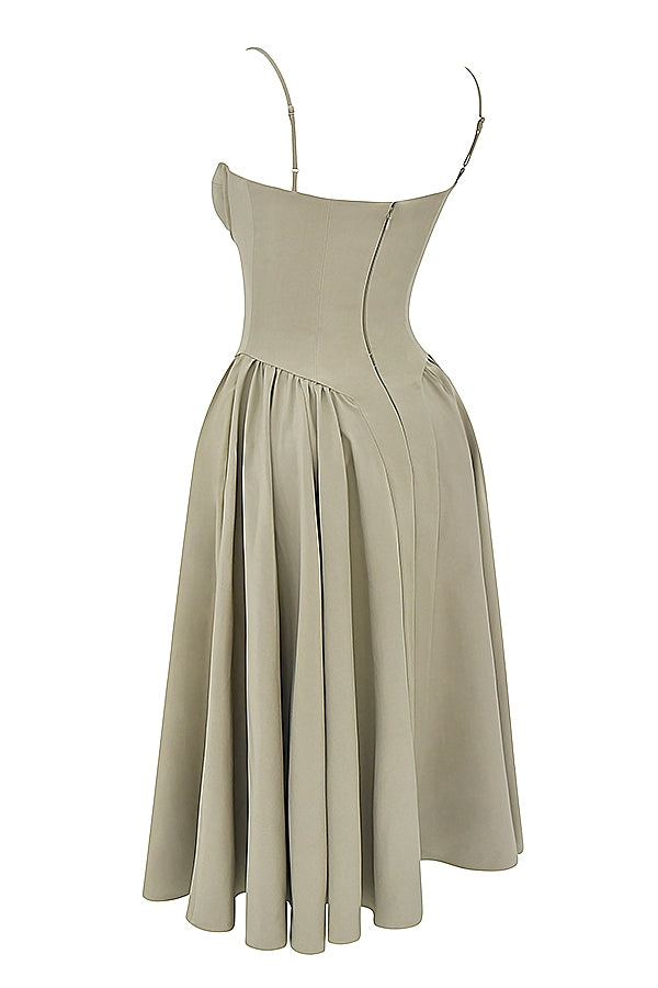 Felicity - Corset Midi Dress