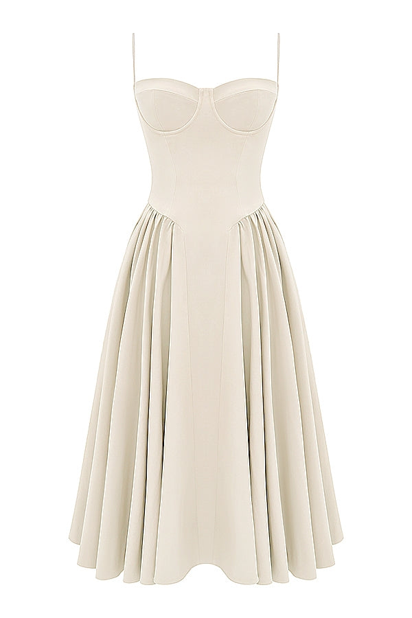 Felicity - Corset Midi Dress