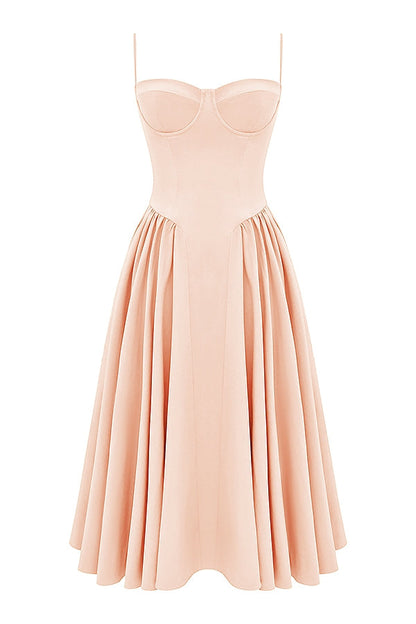 Felicity - Corset Midi Dress