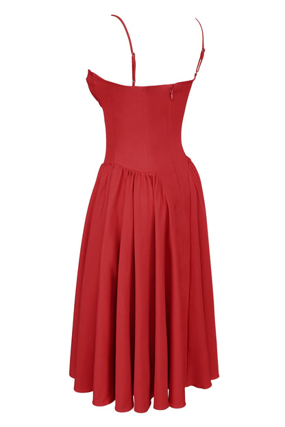 Felicity - Corset Midi Dress