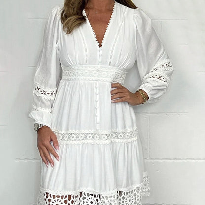 Marilyn - Women's Vintage Lace Dress